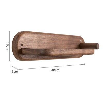 Wooden Hair Dryer Holder - Nordic Side - 