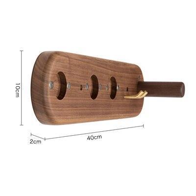 Wooden Hair Dryer Holder - Nordic Side - 