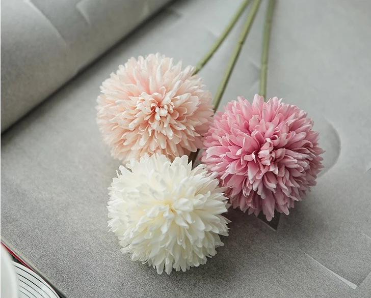 Pompon Mum Flower - Nordic Side - 