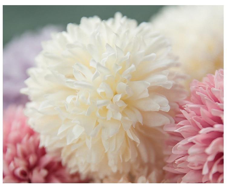 Pompon Mum Flower - Nordic Side - 