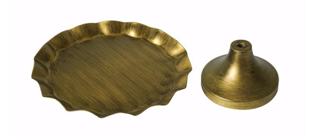 Scallop Round Tray - Nordic Side - 