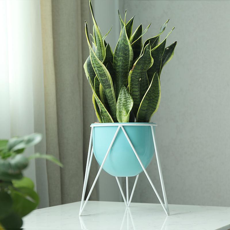 Darcy - Modern Nordic Iron Geometric Planter - Nordic Side - 05-01, feed-cl0-over-80-dollars