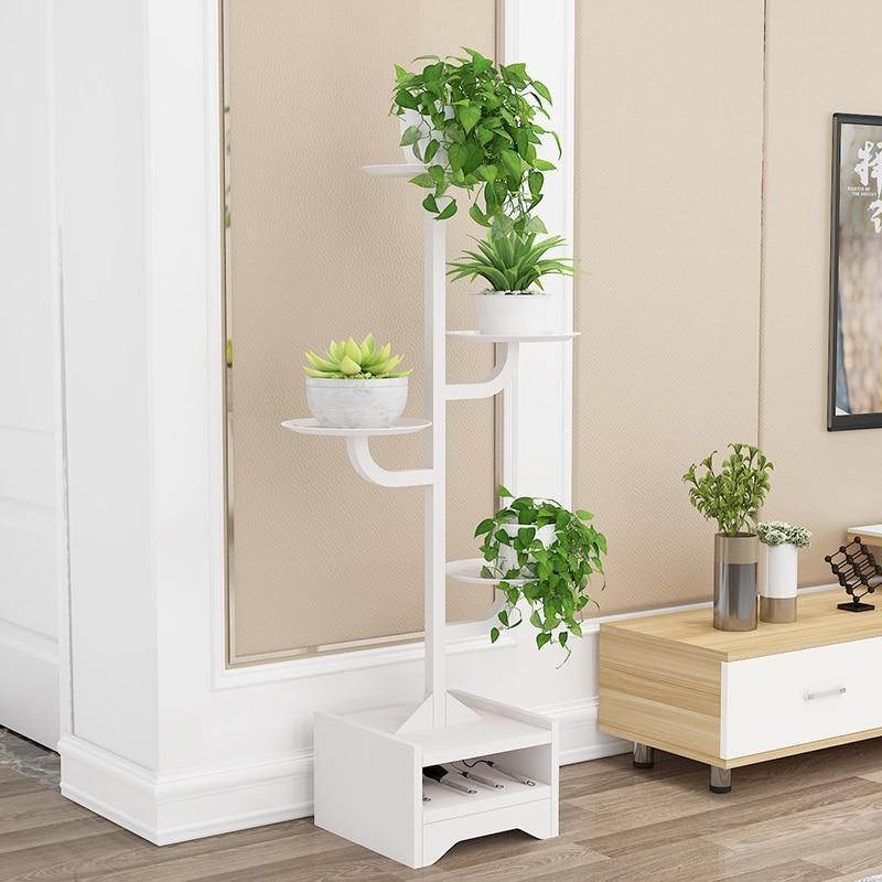 Arden - Modern Iron Tree Multi Level Planter Display - Nordic Side - 05-01, feed-cl0-over-80-dollars