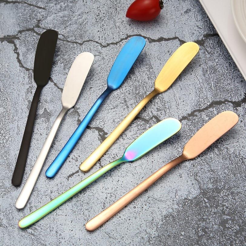 Modern Metal Butter Knife - Nordic Side - 