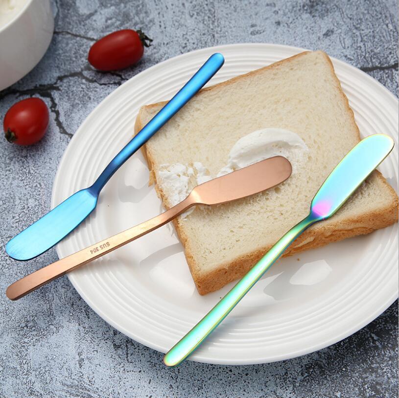 Modern Metal Butter Knife - Nordic Side - 