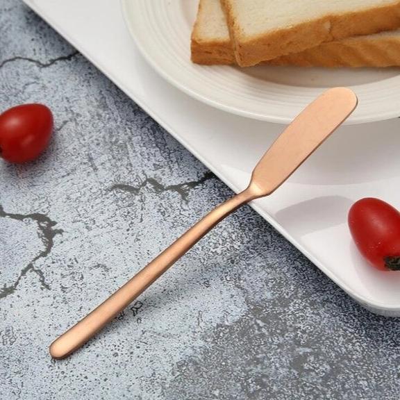 Modern Metal Butter Knife - Nordic Side - 