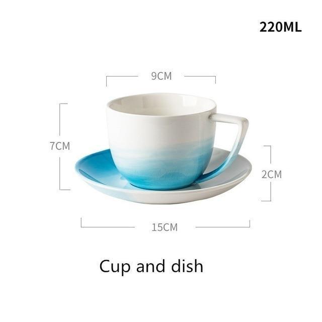 Gradient Blue Tableware - Nordic Side - 