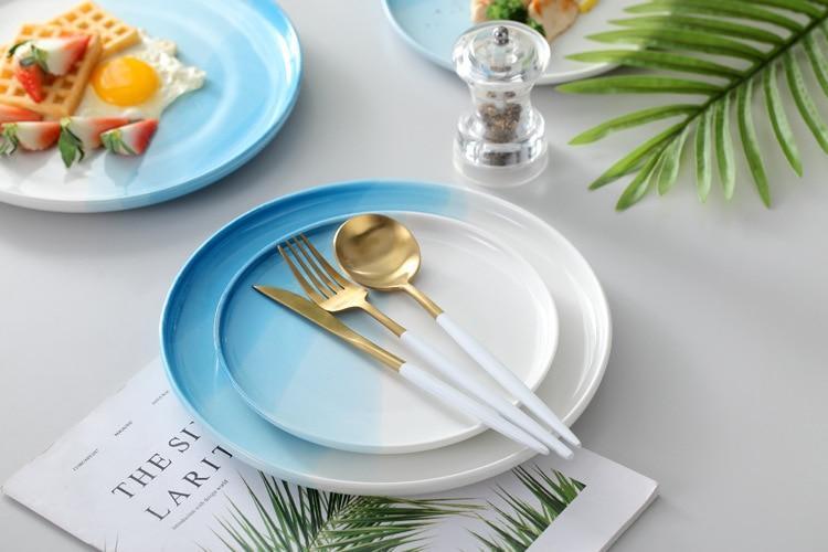 Gradient Blue Tableware - Nordic Side - 