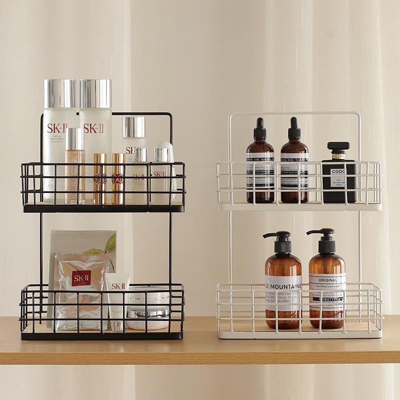 Iron & Wood Storage Rack - Nordic Side - 