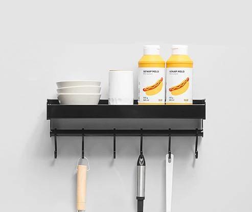 Decima - Modern Aluminum Kitchen Shelf - Nordic Side - modern-pieces