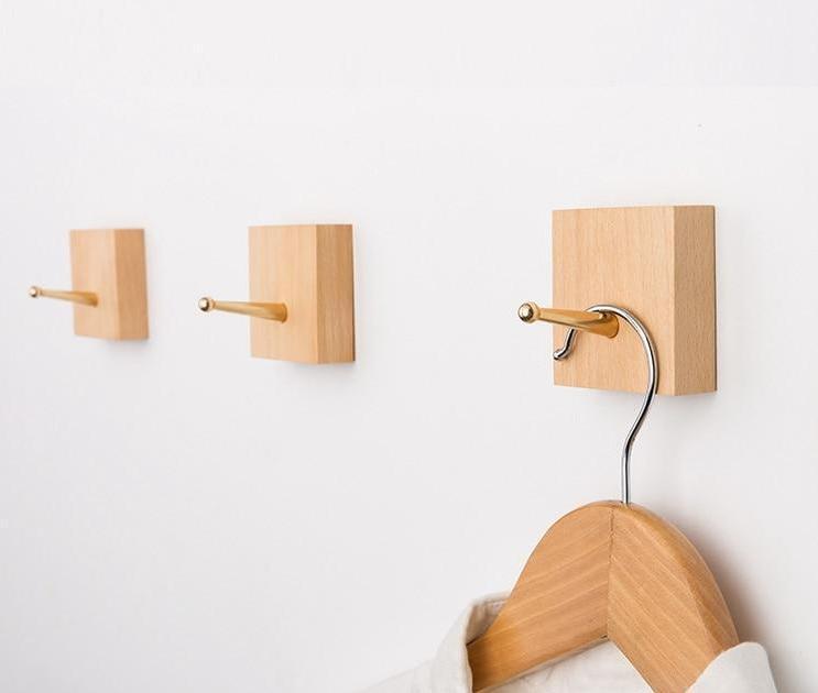 Finn - Modern Nordic Wooden Coat Rack - Nordic Side - 06-04