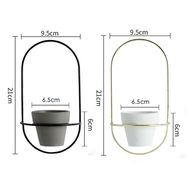 Esma - Rounded Wall Planter - Nordic Side - 09-27, feed-cl1-planters, modern, modern-nordic, modern-pieces, modern-planter-collection, nordic, planter