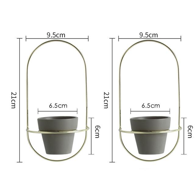 Esma - Rounded Wall Planter - Nordic Side - 09-27, feed-cl1-planters, modern, modern-nordic, modern-pieces, modern-planter-collection, nordic, planter