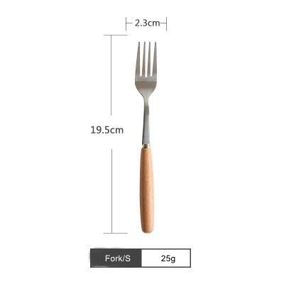 Steel & Wood Cutlery - Nordic Side - 