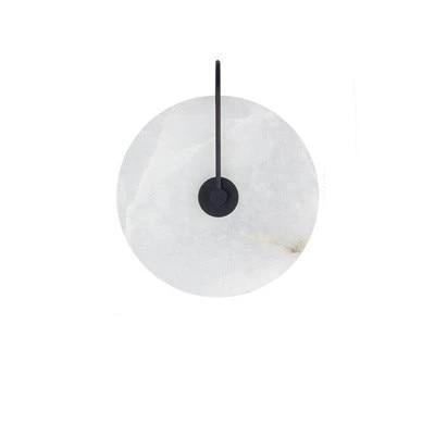 Lalula - Marble Circular Wall Lamp - Nordic Side - 07-29, bathroom-collection, best-selling-lights, circular-lamp, feed-cl0-over-80-dollars, lamp, light, lighting, lighting-tag, modern-lighti