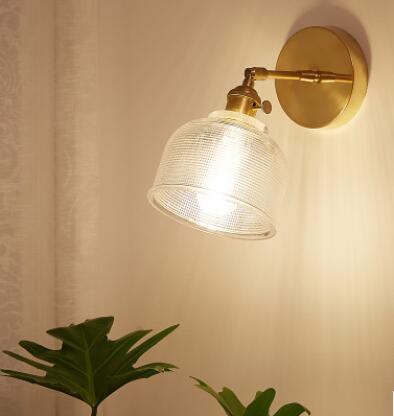 Vintage Glass Wall Light - Nordic Side - 