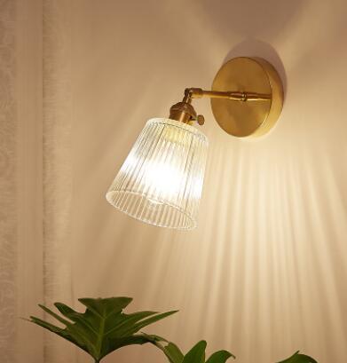 Vintage Glass Wall Light - Nordic Side - 