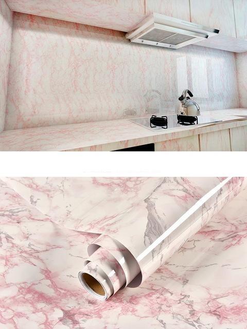 Marble Pattern Self-Adhesive Vinyl Wallpaper - Nordic Side - 02-05, modern-pieces