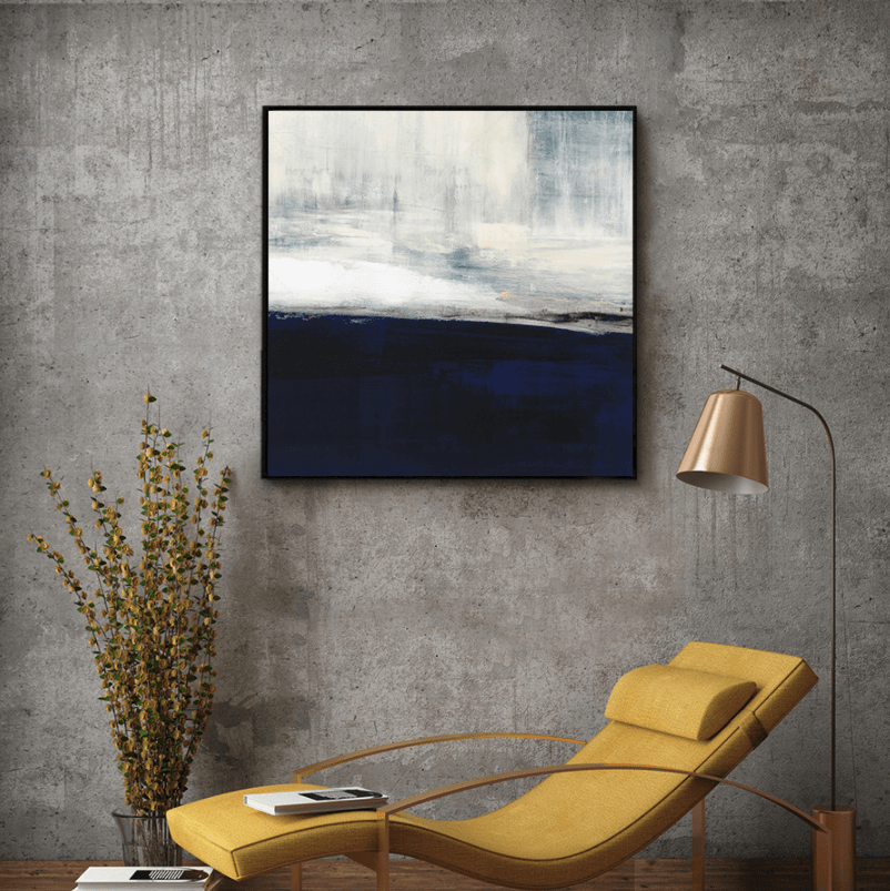 Blues Stretched Canvas - Nordic Side - 1 Piece, Acrylic Image, canvas art, Canvas Image, spo-enabled