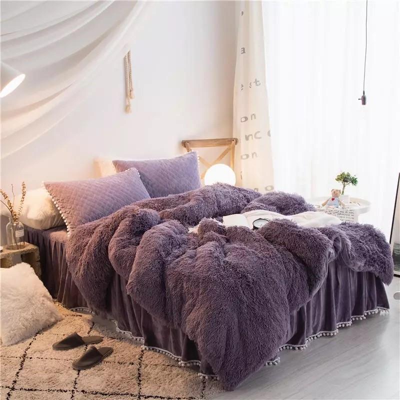 Luxury Faux Fur Bedding - Nordic Side - 