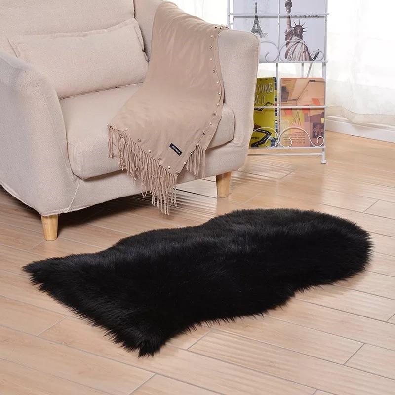 Luxury Soft SheepSkin Fluffy Chair Cover & Carpet - Nordic Side - 