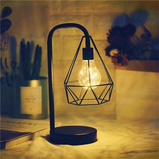 Iron LED Table Lamp - Nordic Side - Lightning