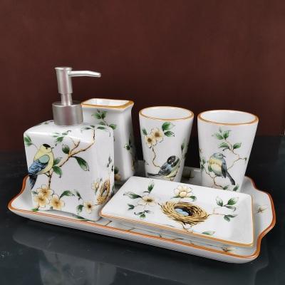 CERAMIC BATHROOM ACCESSORIES SET - Nordic Side - 