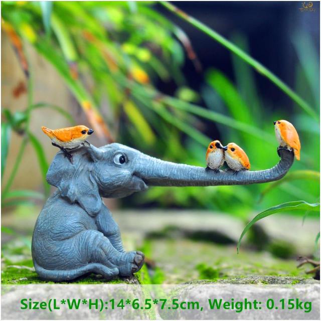 Lucky Charming Elephant Statue