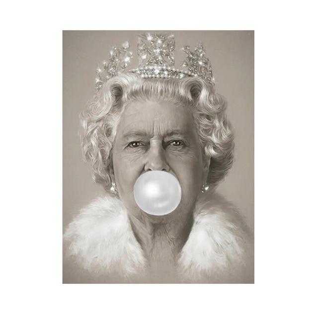 Bubblegum Queen Canvas Print