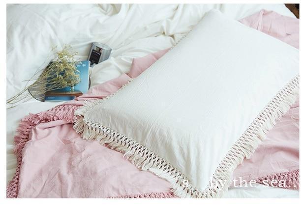 Tassel Bedding Pillow Case - Nordic Side - not-hanger