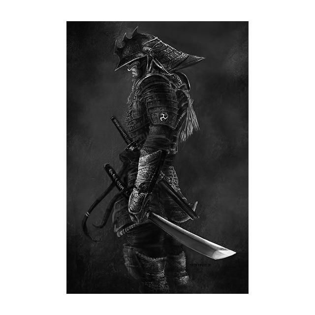 Japanese Samurai Canvas Print