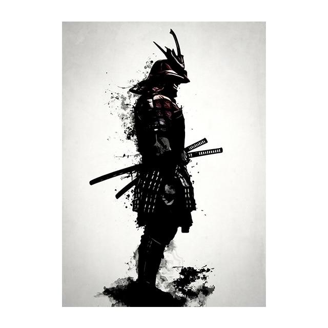 Japanese Samurai Canvas Print