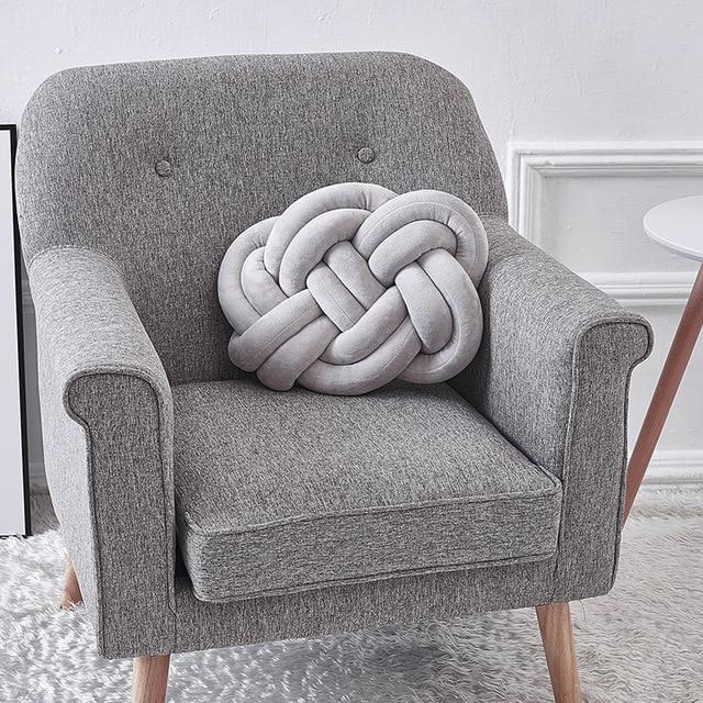 Infinity Knot Pillow - Nordic Side - Cozy, Living Room, not-hanger, Pillows