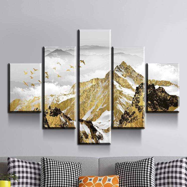 Fuji Magic Stretched Canvas - Nordic Side - 5 Piece, Acrylic Image, canvas art, Canvas Image, spo-enabled