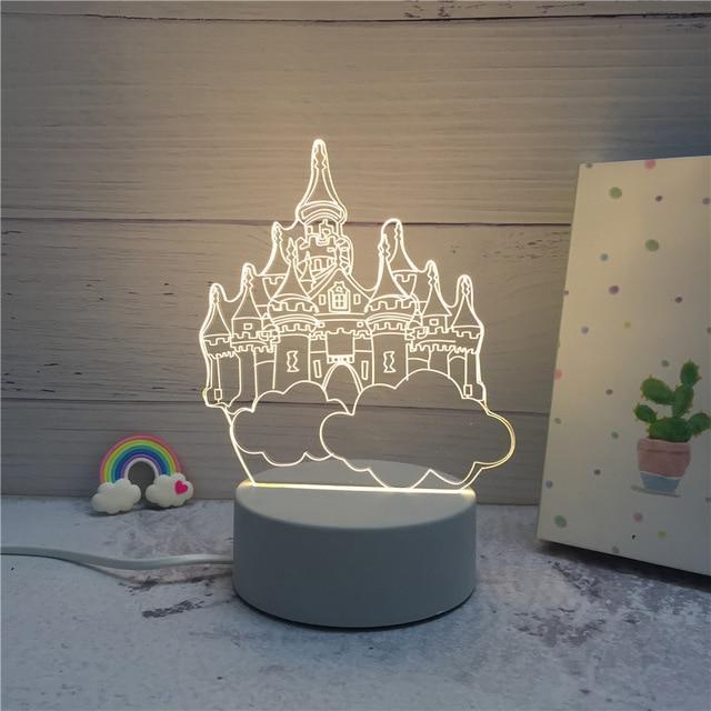 Novelty Illusion Night Lamp - Nordic Side - 