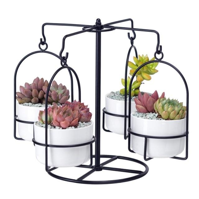 Helen - Movable Flower Pots - Nordic Side - Decor, Modern Planters, VASES/POTS