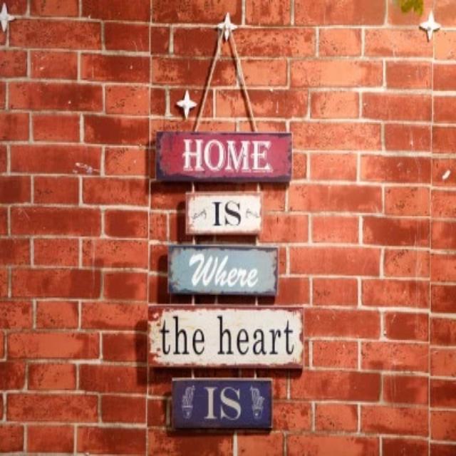 Iyabo - Wall Adornment Wooden Hanging Sayings - Nordic Side - 