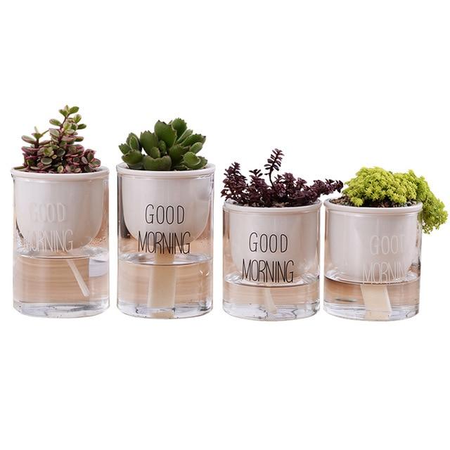 Automatic Watering Planter Pot - Nordic Side - Modern Planters, VASES/POTS