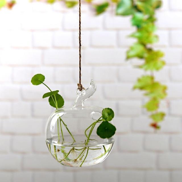 Jing - Hydroponic Hanging Flower Pot - Nordic Side - Decor, Modern Planters, VASES/POTS