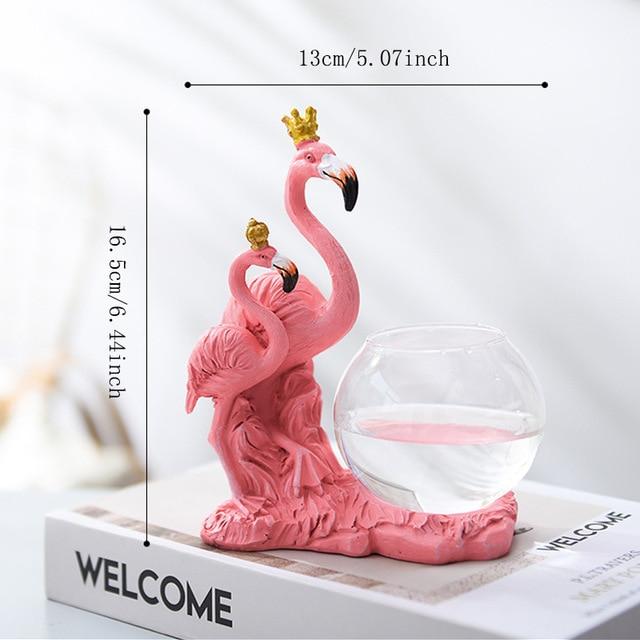 Flamingo Hydroponic Plant Vase