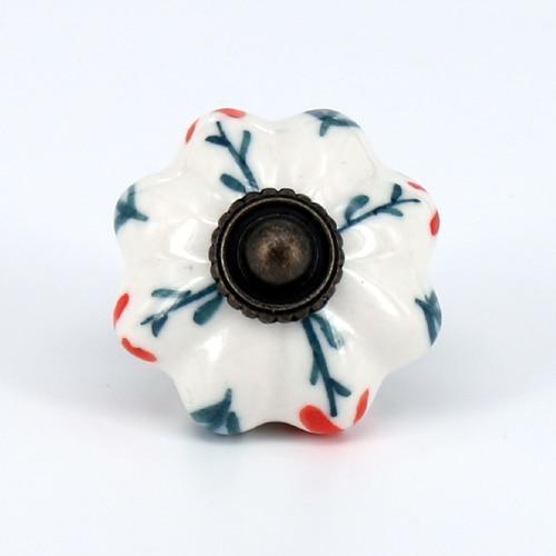 Euro Pumpkin Ceramic Knobs - Nordic Side - not-hanger