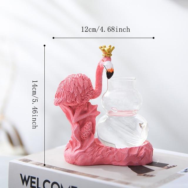 Flamingo Hydroponic Plant Vase