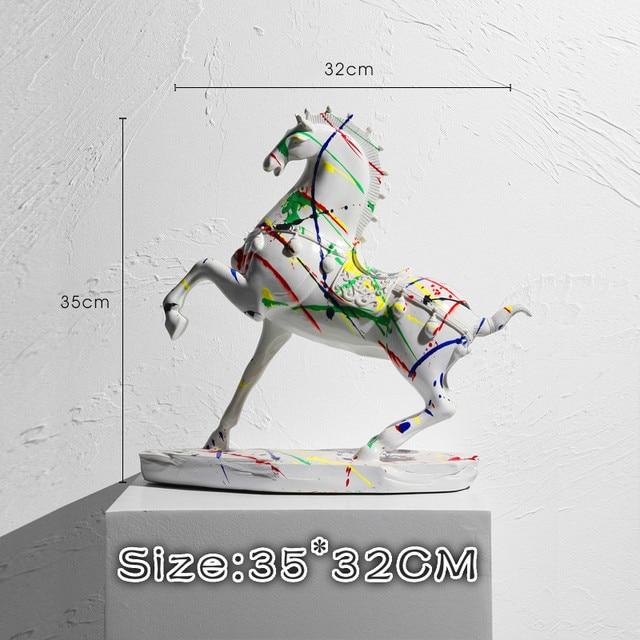 Camouflage Artisan Camouflage Horse Decor