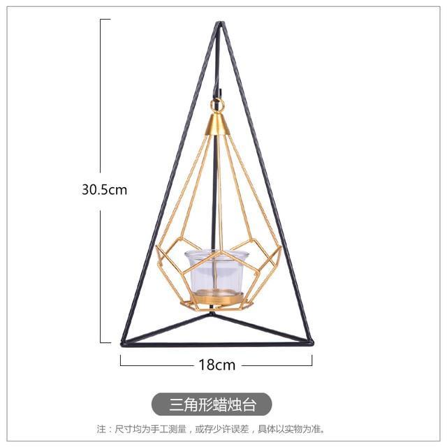 Geometric Candle Tealight Holder - Nordic Side - 