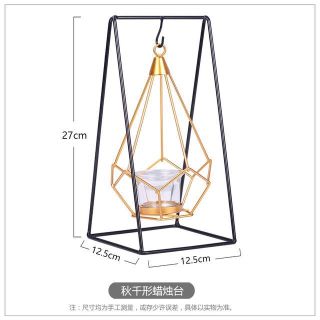 Geometric Candle Tealight Holder - Nordic Side - 