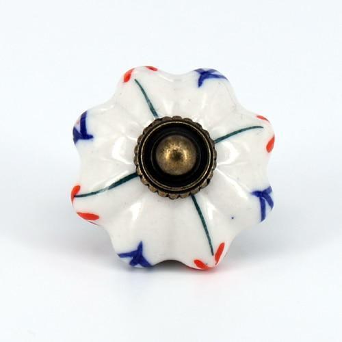 Euro Pumpkin Ceramic Knobs - Nordic Side - not-hanger