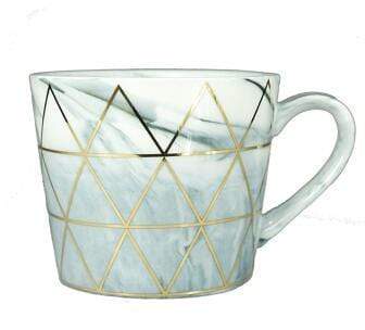 Gold Triangle Mug - Nordic Side - bis-hidden, dining, mugs and glasses, spo-enabled