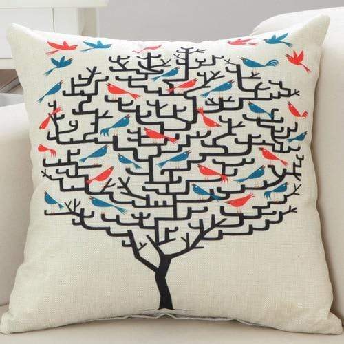 Earth's Spectrum Cushion - Nordic Side - bis-hidden, home decor, throw pillow