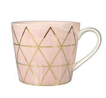 Gold Triangle Mug - Nordic Side - bis-hidden, dining, mugs and glasses, spo-enabled