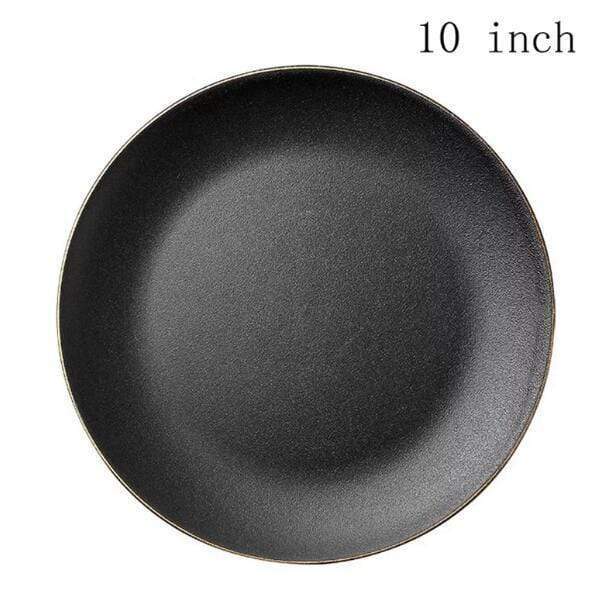 Rigorous Black Dining Set - Nordic Side - bis-hidden, bowls, Dining, plates